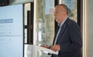 El presidente del Grupo Pamesa, Fernando Roig, durante una rueda de prensa del Grupo Pamesa. Paula Lorenzino / Europa Press