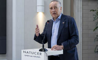 Fernando Roig en la inauguración del showroom de Natucer
