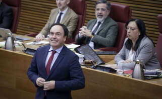 Juanfran Pérez Llorca, en Les Corts