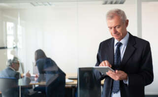 El CEO de una empresa. Foto: Freepik.