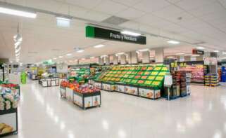 Fruta y Verdura del Nuevo Modelo de Tienda Eficiente de Mercadona en Peligros, Granada. Foto: Mercadona.