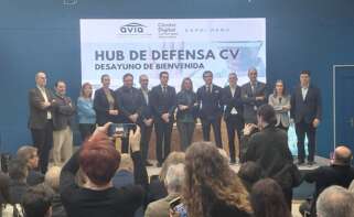 Las 12 entidades que se adhieren al Hub de Defensa con Paula Llobet en el centro