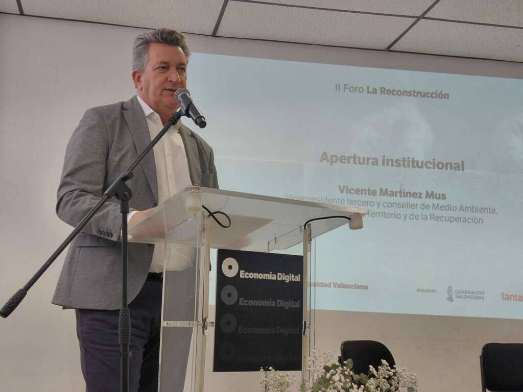 II Foro La Reconstrucción de ED: Mus sitúa en un 90% las obras de infraestructuras locales reconstruidas por la DANA