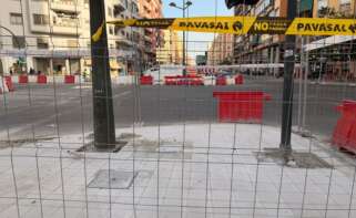 Obras de Pavasal en Pérez Galdós