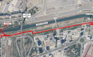 Pasarela ciclo-peatonal