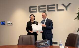 Reunión de la UPV con Geely en China