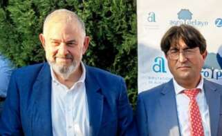 Lucas Jiménez (Scrats) y José Vicente Andreu (Asaja Alicante)