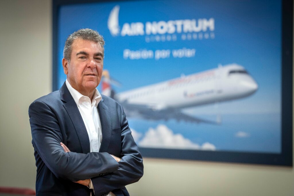 Carlos Bertomeu, presidente de Air Nostrum
