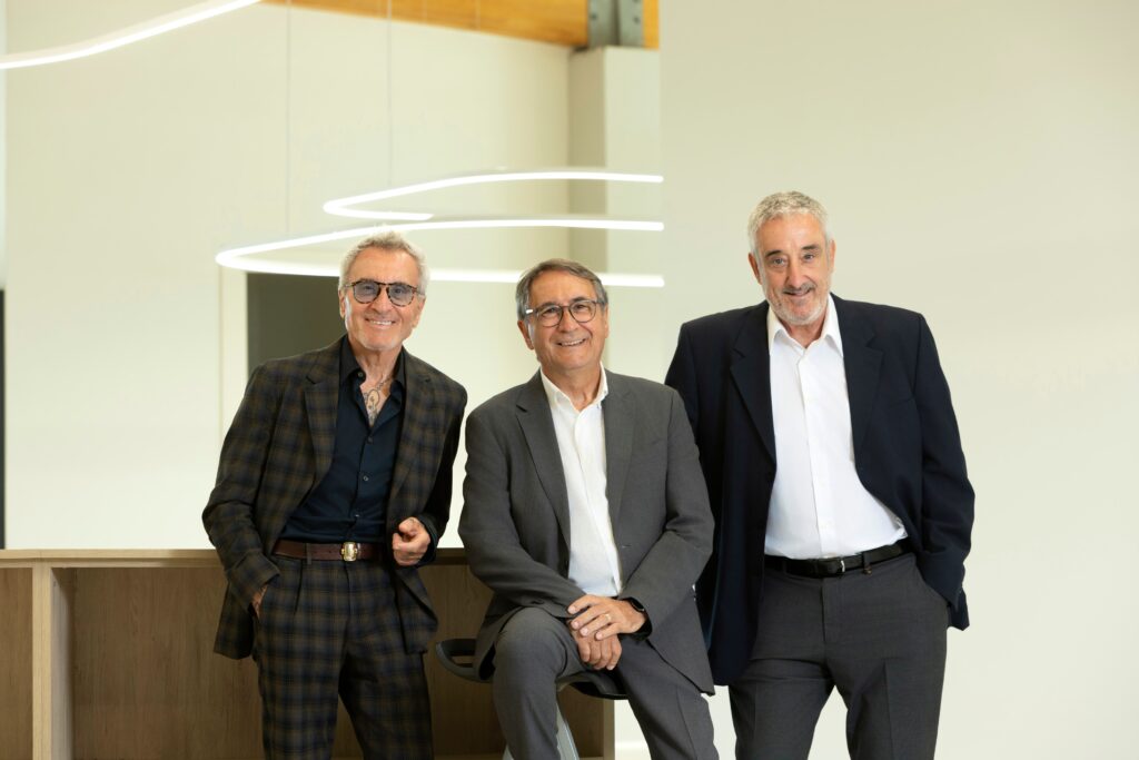 Paco Escolano Navarro, Jesús Navarro Navarro y Jesús Navarro Allbero.
