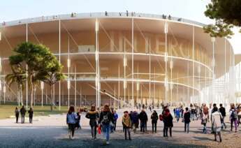 Representación del futuro Alicante Park.