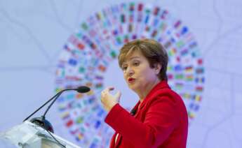 Kristalina Georgieva, la directora gerente del FMI, que ha publicado sus previsiones económicas para 2020