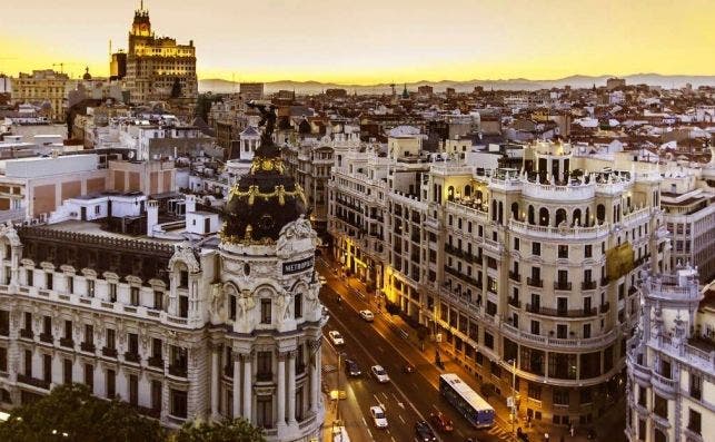 Las CCAA se alejan del despilfarro en sus presupuestos. En la imagen, vista de Madrid.