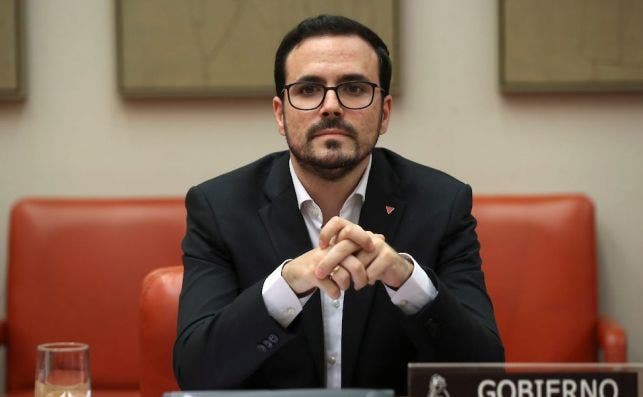 Alberto Garzón, ministro de Consumo./ EFE