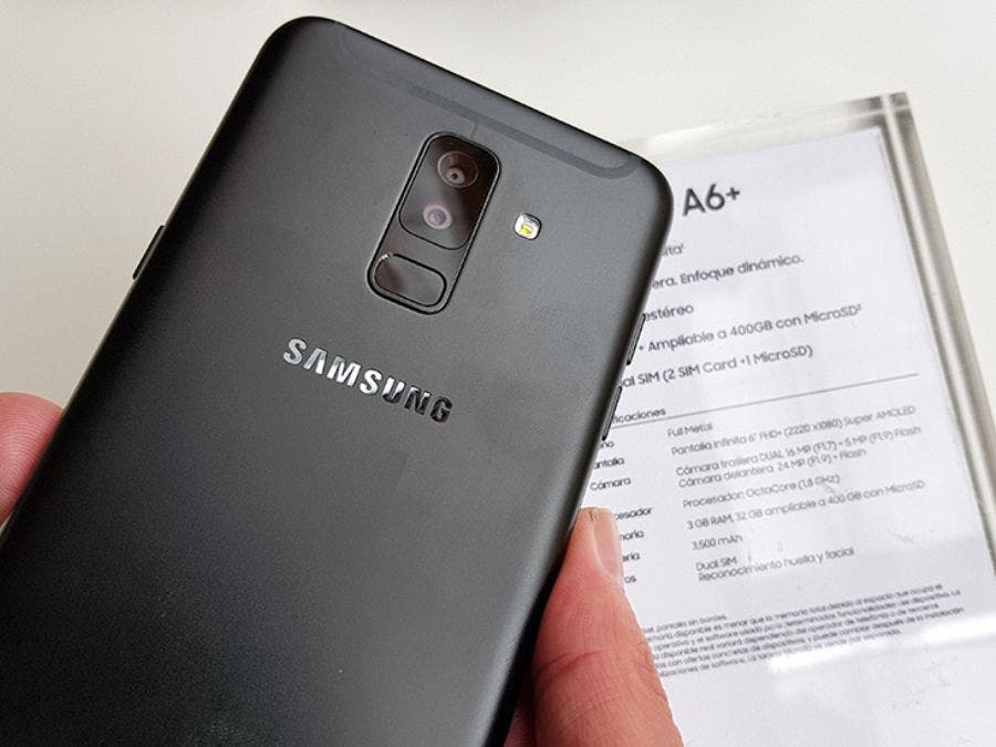 Los móviles Galaxy A6 y A6+ de Samsung