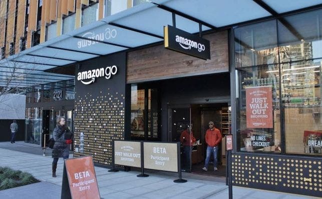 La tienda autónoma de Amazon Go inaugurada en Seattle en 2016