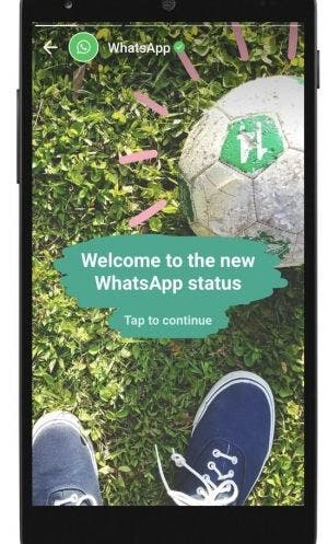 Los estados de Whatsapp. Aquí se verán los anuncios en la app.