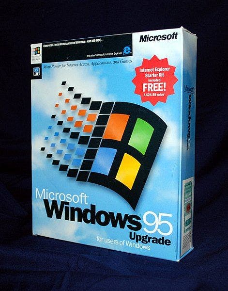 Presentación del Windows 95 de Bill Gates. Foto: CC0