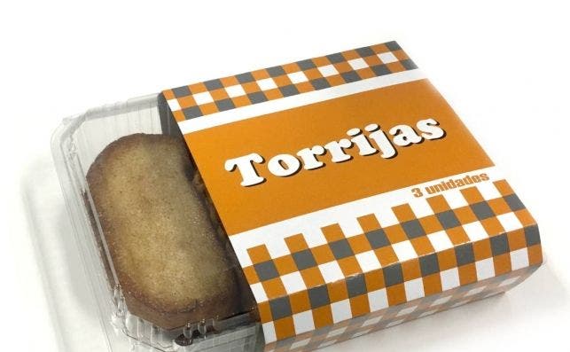 Las torrijas de Carrefour. 3,99 euros