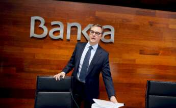 El consejero delegado de Bankia, José Sevilla, no formará parte de la entidad tras su fusión con Caixabank. EFE/ Paco Campos/Archivo
