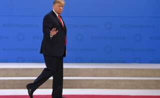 Donald Trump durante una cumbre del G20 en Buenos Aires, Argentina. Foto: EFE/LC