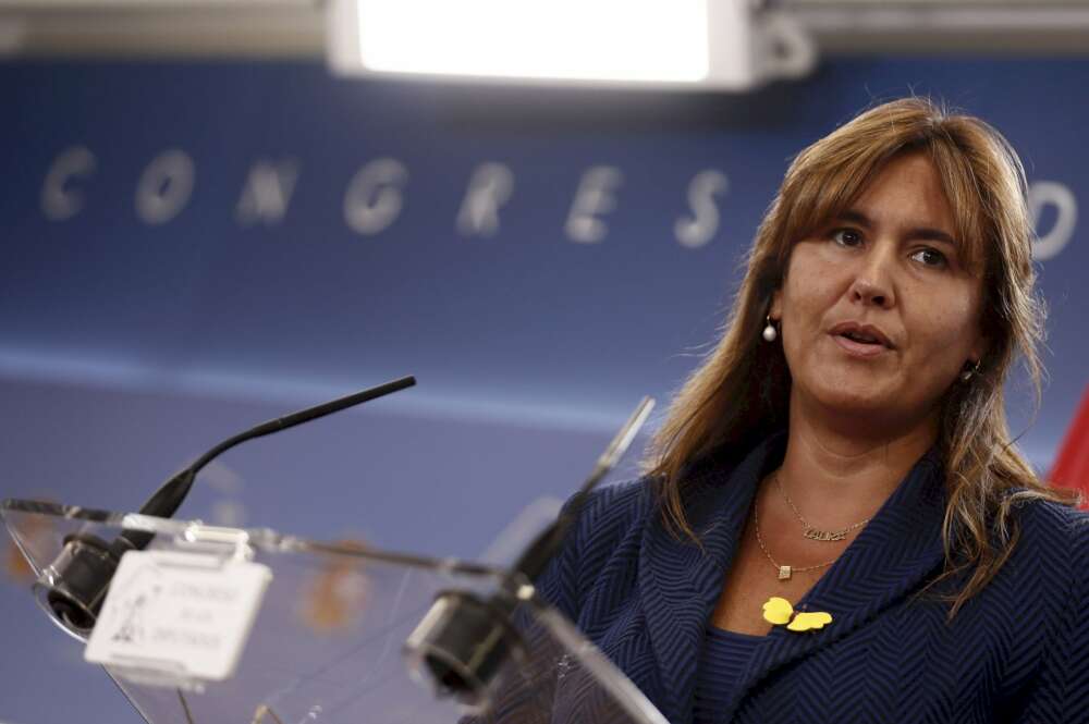 La portavoz de Junts per Catalunya en el Congreso, Laura Borràs