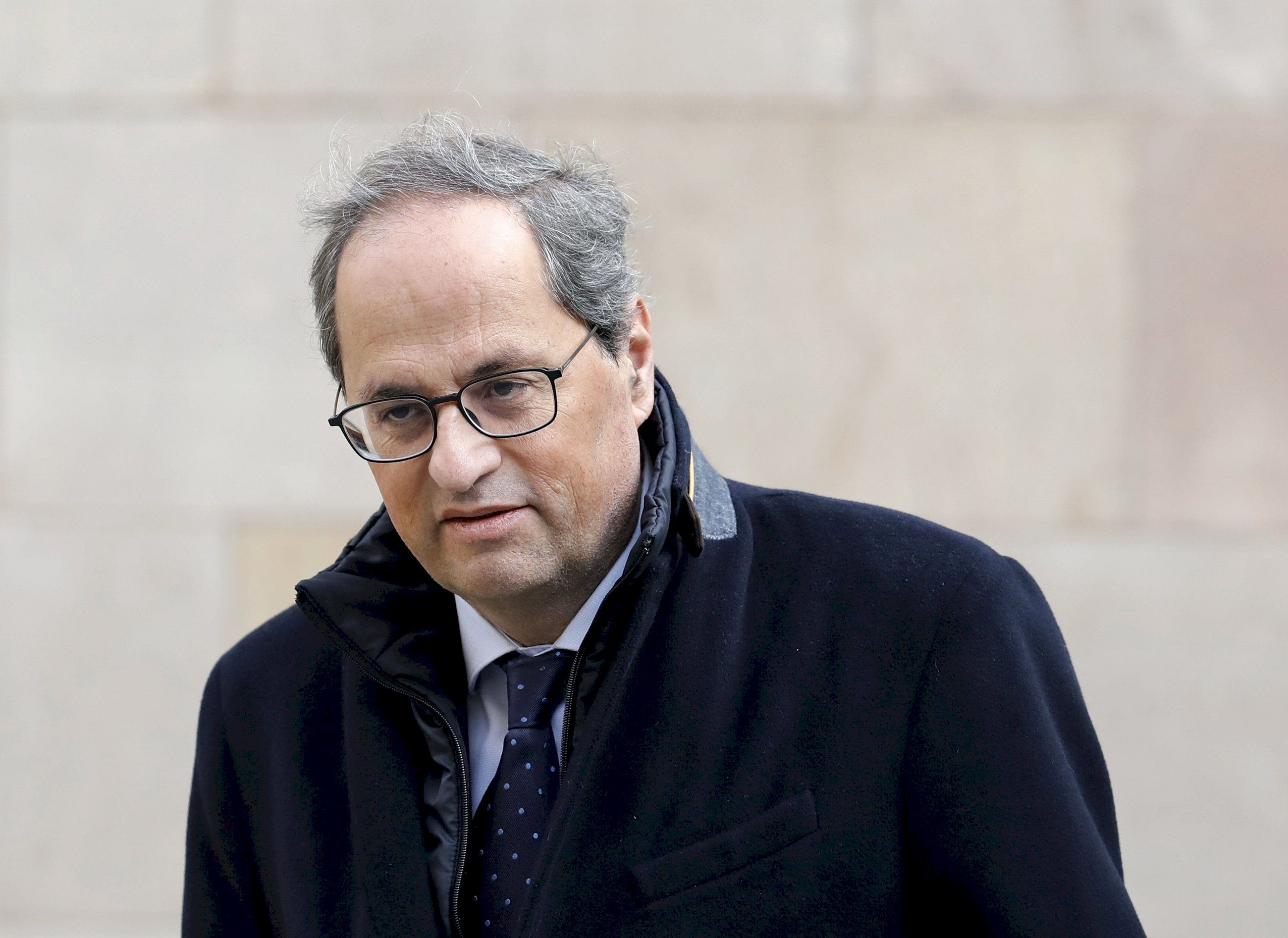 Quim Torra se entromete en el Govern al exigir el confinamiento domiciliario