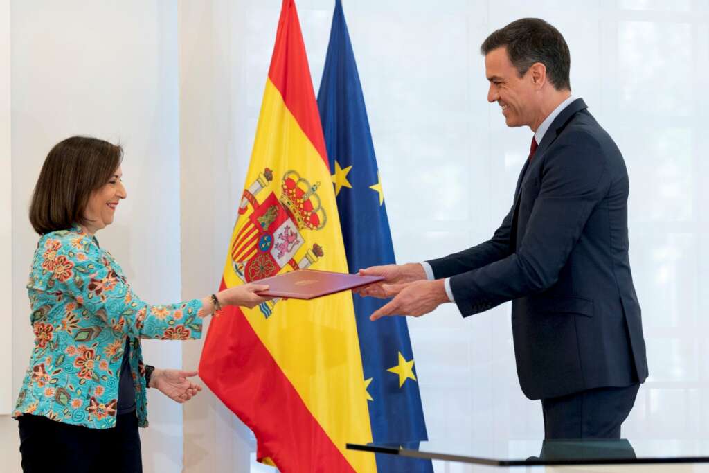 Pedro Sánchez y Margarita Robles