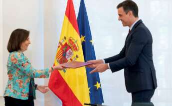 Pedro Sánchez y Margarita Robles