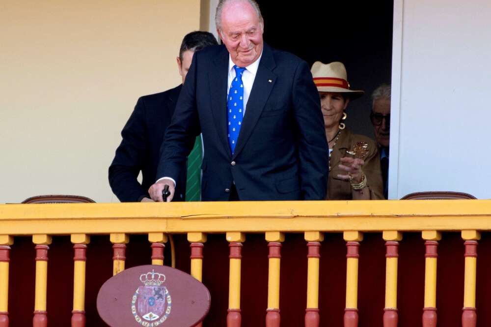 El Rey Juan Carlos I en un acto en Aranjuez (Madrid) en junio de 2019 | EFE/IH/Archivo