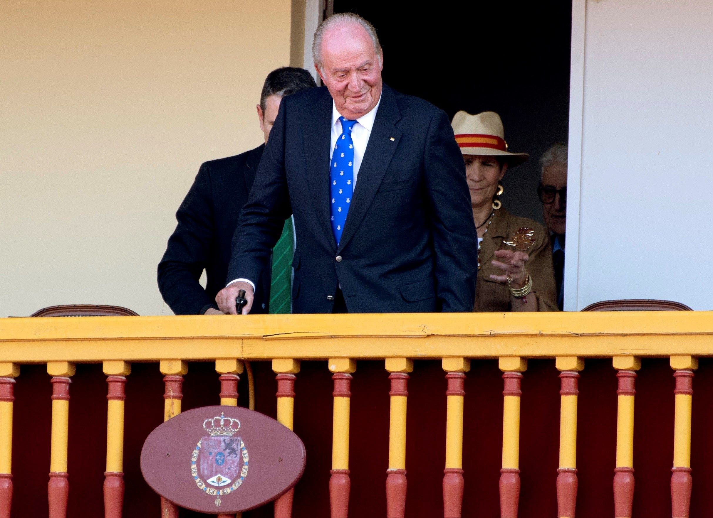 El Rey Juan Carlos I en un acto en Aranjuez (Madrid) en junio de 2019 | EFE/IH/Archivo