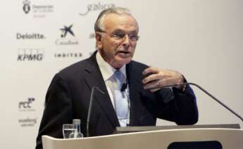 El presidente de Fundació Bancària La Caixa, Isidro Fainé. EFE