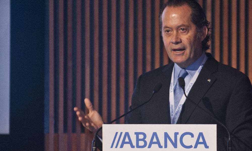 Juan Carlos Escotet, presidente de Abanca, quiere hacer crecer el banco gallego. Foto: Abanca