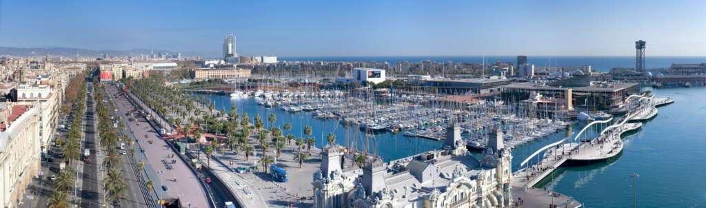 El Port de Barcelona.