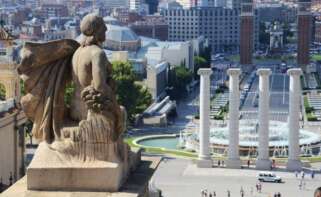 Fuentes de Montjuïc, en Barcelona.