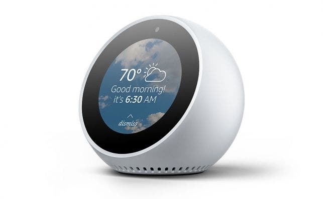 Amazon Echo Spot. Fotografía: Amazon