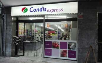 Un local de Condis Express, el gran argumento de la expansión de Condis.
