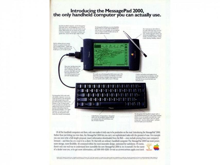 apple tried make handheld devices could be used computers much it does today ipad