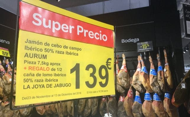 Carrefour: Black Friday jamonero con un proveedor imputado - Digital