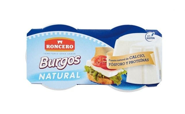 Queso fresco Burgos. 