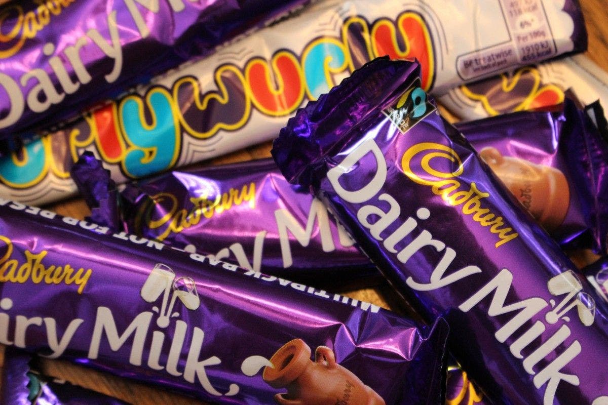 Barras de chocolate de la marca Cadbury. Foto: Pxhere/CC0