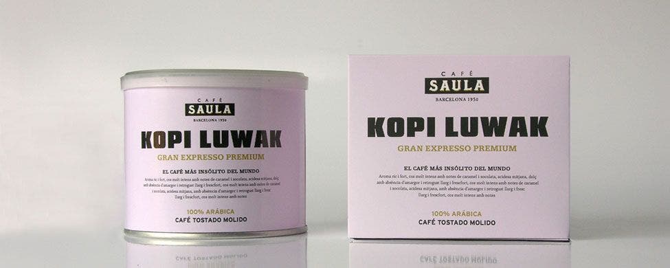 Café Saula fue pionera en importar a España el selecto Kopy Luwak.