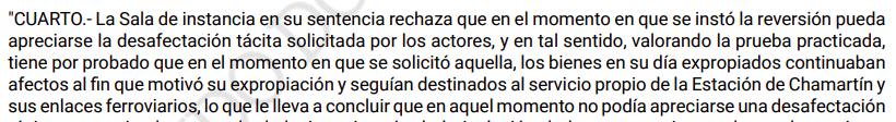 Extracto de la sentencia de 2009 de la Audiencia Nacional.