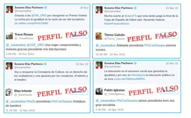 Bots del PSOE andaluz