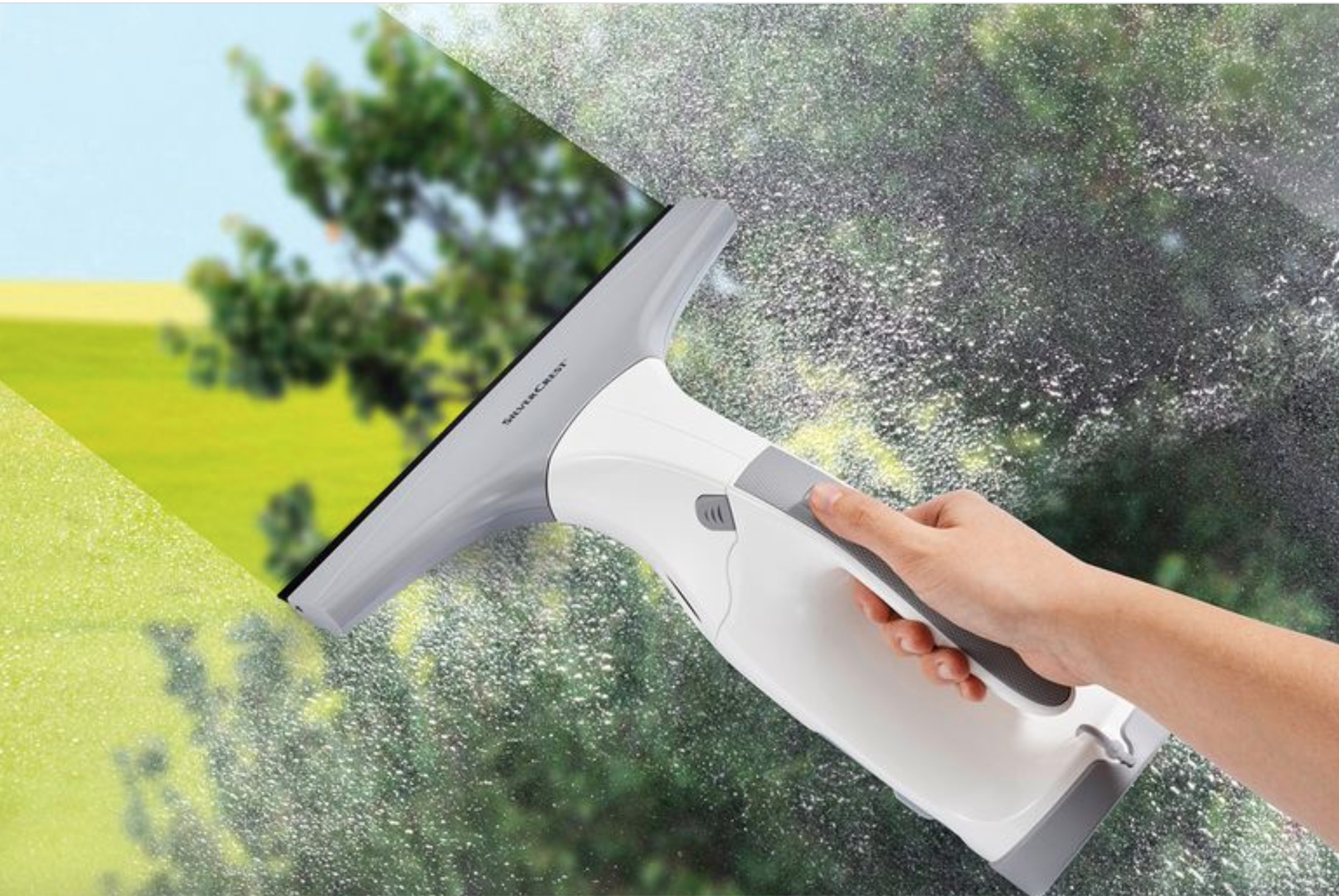 Lidl está arrasando con su limpiacristales eléctrico barato e inalámbrico