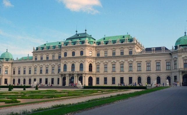 castle belvedere come palace baroque vienna austria 678799