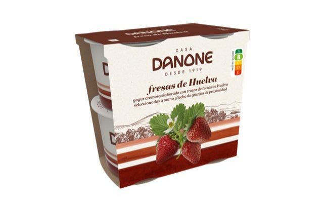 La gama Casa Danone 1919 está elaborada con leche fresca de proximidad y frutas regionales. fotografía: Danone.