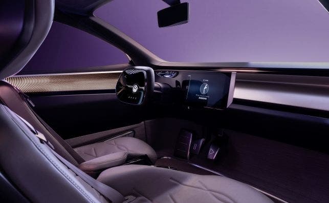 El interior del SUV eléctrico ID. ROOMZZ. Foto: Volkswagen AG