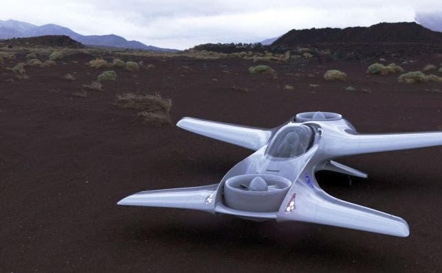 Fotografía: DeLorean Aerospace