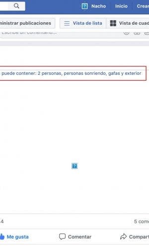 descripcion foto facebook