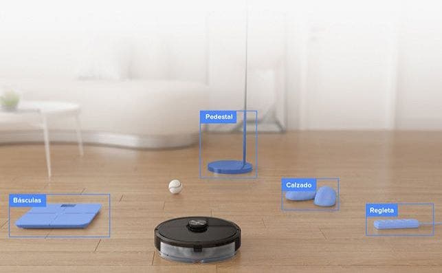 Al reconocer los objetos el Roborock S6 MaxV optimiza la tarea de limpieza y evita incidentes no deseados o que pueden obstaculizar su recorrido. Roborock